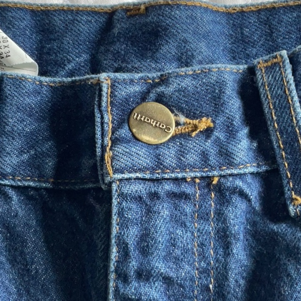 Carhartt Men's Blue Jeans - Picture 5 of 8